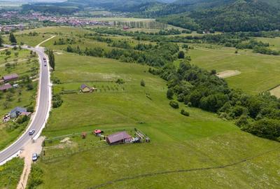 Teren cu potențial turistic în Vulcan BV– vedere panoramică - 7