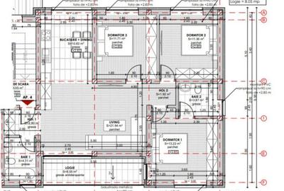 Apartament cu 4 camere semidecomandat în Central - 3