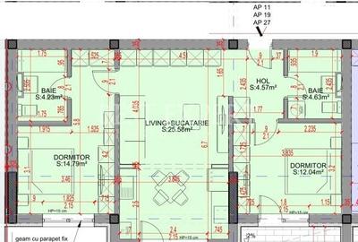 Apartament cu 3 camere în Titan - 1