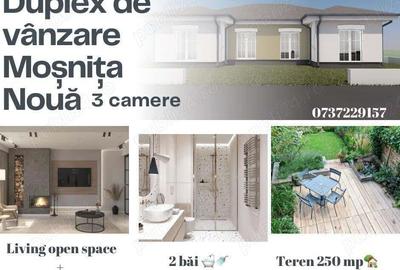 Duplex Mosnita Noua, 71mp utili, plan parter, compartimentare eficienta Duplex Mosnita Noua, 71mp utili, plan parter, compartimentare eficienta - 1
