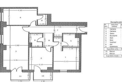 Apartament de vanzare 3 camere Hercesa Vivenda cu loc de parcare si boxa - 18