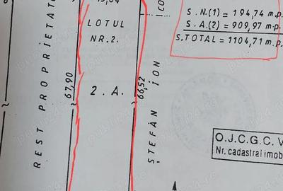 Teren de 1104 mp, în Nord - 2