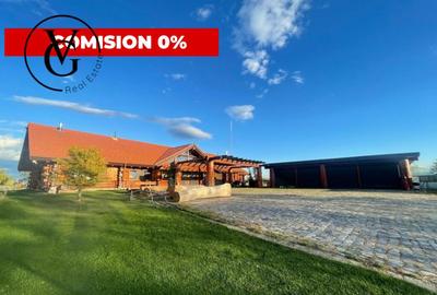 Domeniu complet utilat 4,9 ha, cu iazuri ?i Vila premium -
