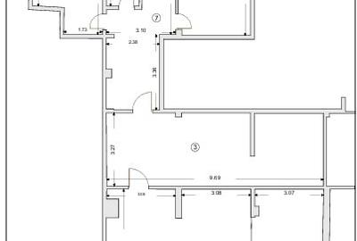 Spațiu comercial, de 131.10000610352 mp, în Nufărul - 1