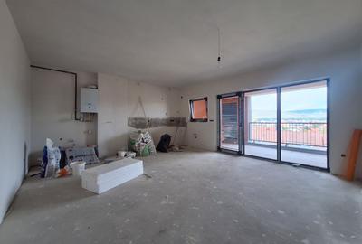 Apartament cu 3 camere, semifinisat, terasa, zona Parcului Poligon - 1