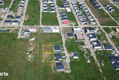 Teren de 995 mp, în Câmpineanca - 2