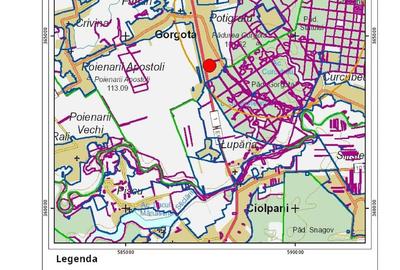 Teren de 3000 mp, în Gorgota - 3