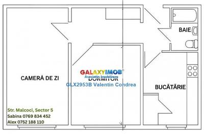 Apartament cu 2 camere decomandat, mobilat în Rahova - 2