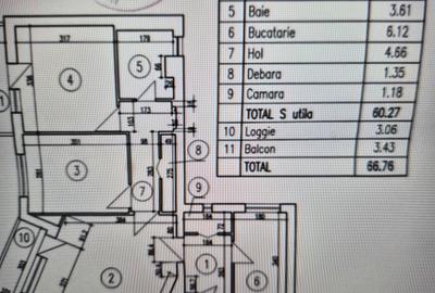 Apartament semidecomandat în Tineretului - 3