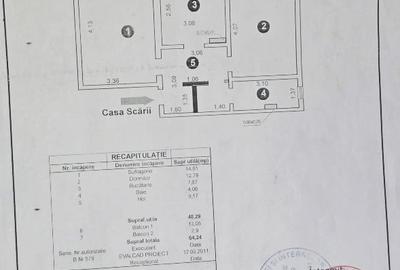 Apartament cu 2 camere decomandat în - 5