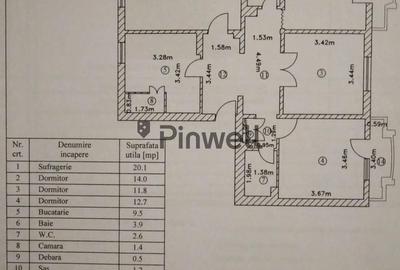 Apartament cu 4 camere decomandat, mobilat în Vitan - 9