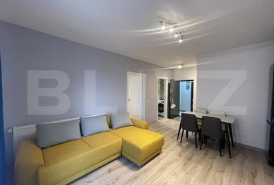 Apartament cu 2 camere semidecomandat, mobilat în Chinteni - 2
