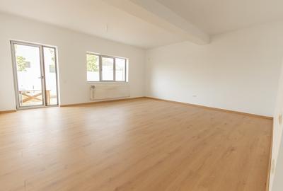 Casa individuala cuplata cu mansarda locuibila, 4 camere, STB - 1