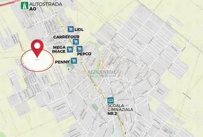 Teren intravilan 262 mp, deschidere 15.50 ml – Comuna Berceni-Vidra - 7