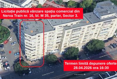 Spațiu comercial, de 37.299999237061 mp, în Nerva Traian - 5