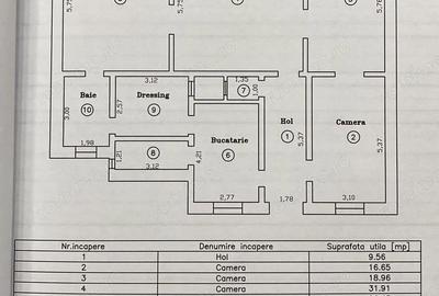 Apartament cu 4 camere decomandat, mobilat în Sinaia - 9