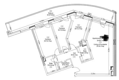 Apartamente cu 2-4 camere intr-un ansamblu premium, strada Frunzisului - 20