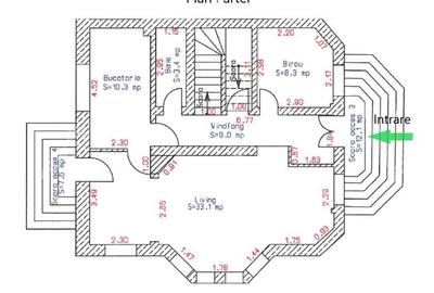 Casă individuală cu 5 camere cu Canalizare în Aeroport - 9