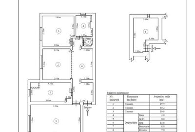 Apartament decomandat cu 3 camere 2 bai in Terezian - 19