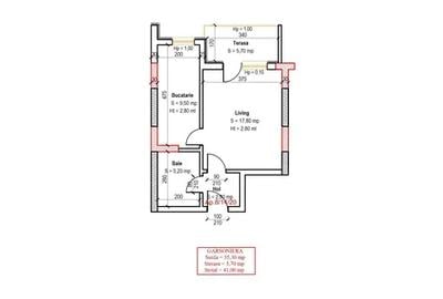 Garsonieră decomandată în Theodor Pallady - 2