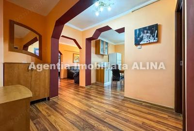 Ap. 3 camere in Deva, zona ultracentrala, Bld. Iuliu Maniu, 67 mp, etaj 3, mobilat si utilat.