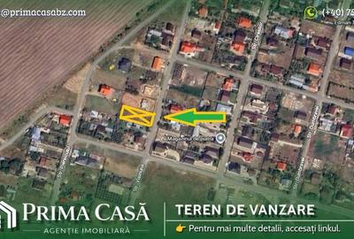 Teren intravilan de 1000 mp, în Spătaru - 2