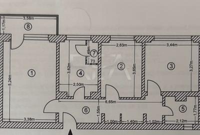Apartament cu 3 camere decomandat în Drumul Taberei - 1