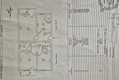Apartament cu 3 camere decomandat în Central