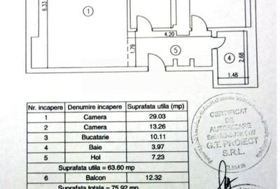 INCHIRIERE 2 camere 76mp Exclusiv pt locuit Bd.Bucurestii Noi 50A metrou Jiului - 2