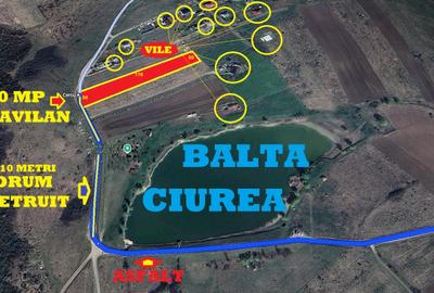 BUCIUM-BALTA CIUREA,632 mp ,6 km din IASI , zona superba si in dezvoltare - 1