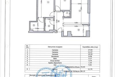 Apartament 3 camere de vânzare Moghioros Park Residence - 9