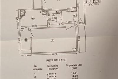 Apartament cu 3 camere decomandat, mobilat în Unirii - 8