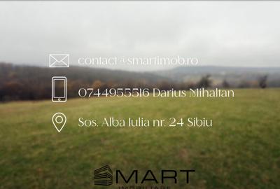 Teren de 35000 mp, în Cisnădioara - 2