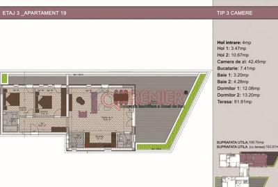 Apartament cu 3 camere decomandat în Timpuri Noi - 7