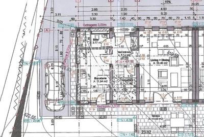 CASA DUPLEX CU CF DE VANZARE IN MANASTUR | ZONA CAMPULUI | SEMIFINISAT - 2