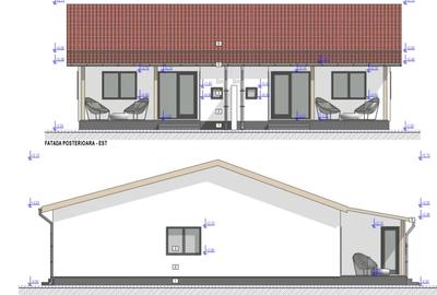 Duplex 3 camere 2 bai + 1 camera 1 baie - 4