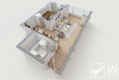 Rond Mall Moldova | Complex Nou | Apartament 1 cameră | Parter | Lift - 7