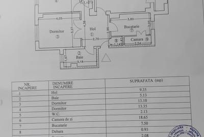 MIHAI BRAVU - 3 cam, 1A, dec, 5/6, 2 bai - 89500 euro - 15