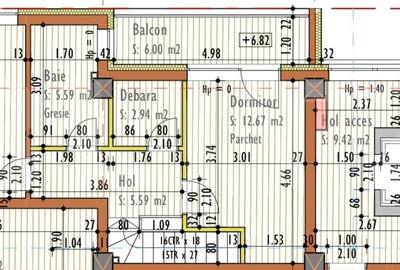 Apartament cu 4 camere pe 2 niveluri 85 mp, Bloc Nou, zona Marasti - 2