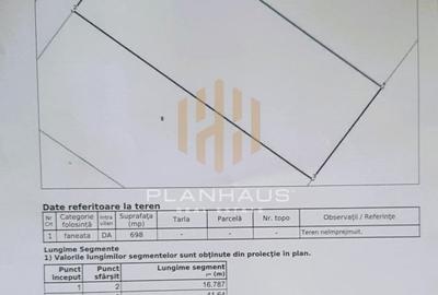 Teren intravilan de 698 mp, în Cicârlău - 3
