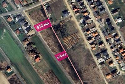 Teren Construcții intravilan de 812 mp, în Rontău