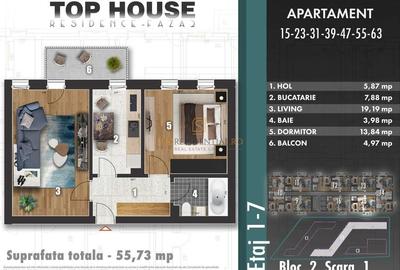 Apartament 2 camere decomandat, zona ideala in Sect 4 - Bd Metalurgiei - 7