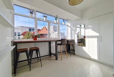 Apartament cu 2 camere semidecomandat, mobilat în Dorobanți - 10