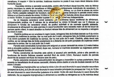 Teren Construcții intravilan de 677 mp, în Săftica - 10