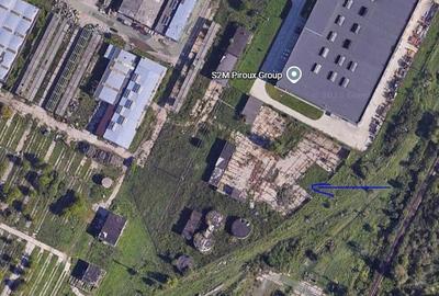 Vand Teren Intravilan cu Constructii Industriale, zona Rostramo - 3