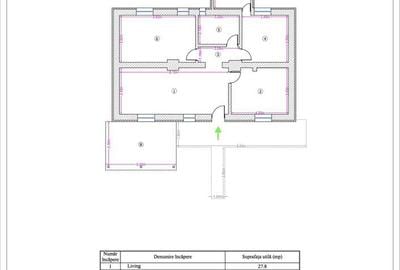 Casă cu 3 camere cu Teren 358 Mp în Joița - 8