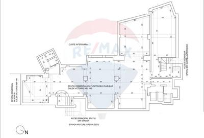 Spațiu comercial, de 169 mp, în Calea Victoriei - 13