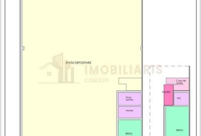Spațiu comercial, de 288 mp, în Central - 3