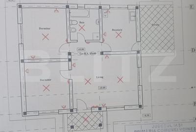 Casă individuală cu 3 camere cu Teren 500 Mp în Exterior Sud - 6
