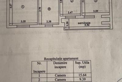 Apartament cu 3 camere decomandat în Centru Civic - 8